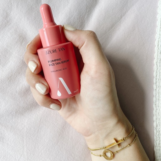 [71815] Azure Tan | Face plumping tan serum